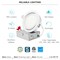 Luxrite 4 Inch Gimbal LED Recessed Downlight 5CCT 2700K-5000K 12W 950LM Dimmable Wet Rated IC Rated LR23742-1PK - alternate 7
